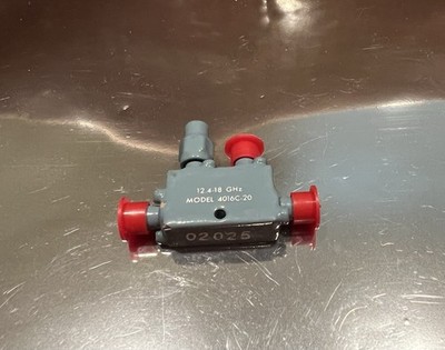 Narda 4016C-20 Directional Coupler, 12.4-18 GHz, 20dB