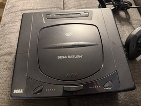 SEGA Saturn V2 Black Console With Games