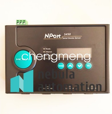 1pcs MOXA NPORT5450 4-port RS-232/422/485 serial port server NEW By DHL or FedEX