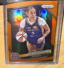 2025 Panini Donruss WNBA Dearica Hamby Orange /99