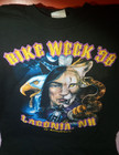 Vtg '98 Harley Davidson Men's Shirt Bike Week Laconia NH Rally Races 75th Anniv