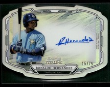 2019 Bowman Sterling #SDCA-RH Ronaldo Hernandez Sterling Die Cut Autographs #/75