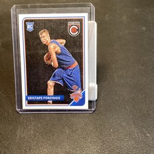 Panini 2015-16 Complete Basketball Kristaps Porzingis Rookie Card #319 Knicks. rookie card picture