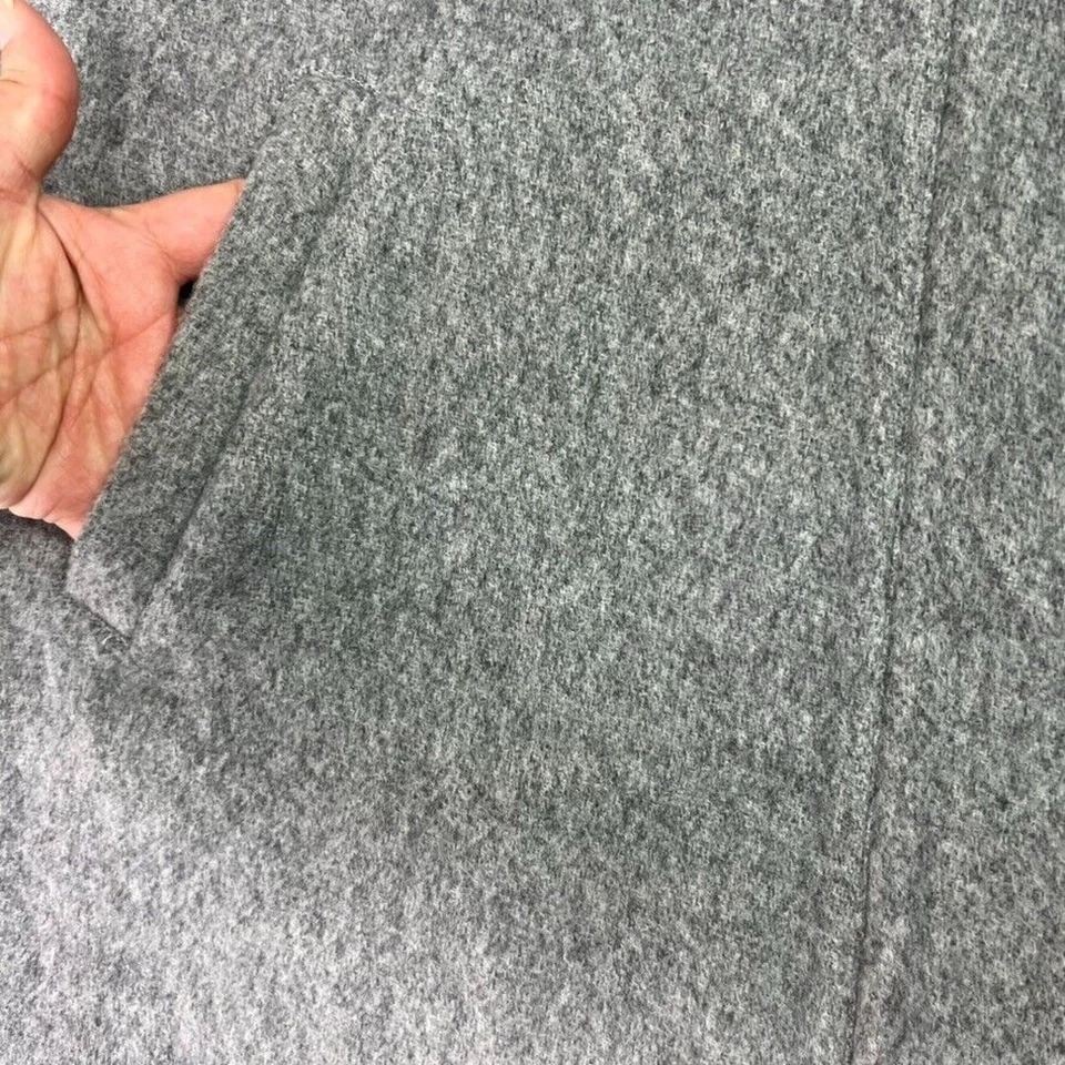 Capa Abrigo Eileen Fisher Mujer Pequeña Gris Taupe Lana Alpaca Gran Tamaño Lagenlook Foto 4 de 4