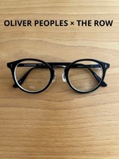 The Row Oliver Peoples Glasses 48-23-145 Black Used with Case