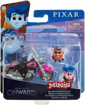 Disney / Pixar Onward Minis Sprites & Motorcycle Figure 2-Pack
