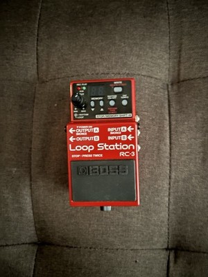 Boss RC-3 Loop Station Looper Phrase Sampler Effects Pedal for Guitar w/BOX