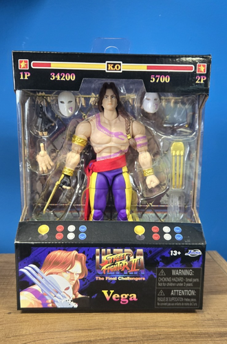 jada Toys Street Fighter II The Final Challengers Vega