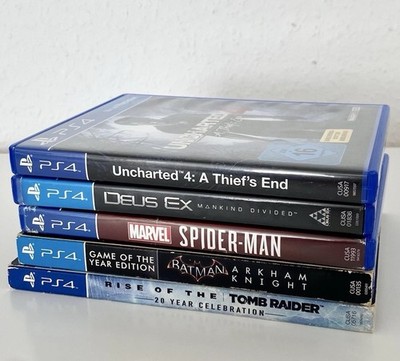 PS4 Spiele Sammlung mit Collector Editions & aktiven DLC Codes 