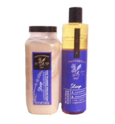 Bath & Body Works Lavender Cedarwood Luxury Bath & Oil to Cream Cleanser