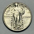 1927-P  STANDING LIBERTY QUARTER  UNC NICE LUSTER AND CARTWHEELS