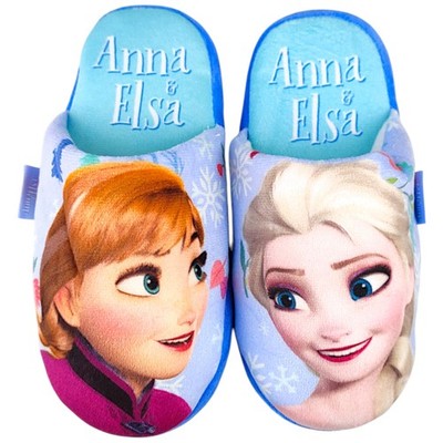 Disney Frozen Hausschuhe - Disney Elsa & Anna Slipper Pantoffeln Gr. 28-35