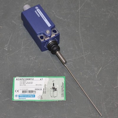 Telemecanique Sensor Limit Switch XCKP2106M12, SCKP, Cat Whisker, 3 A @ 240V AC