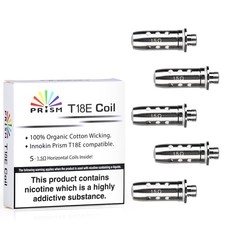 Innokin Prism T18E Replacement Coils, 1.5ohm, Works with Endura T18II Starter Ki