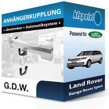 Für Land Rover Range Rover Sport 2013-2022 G.D.W. Anhängerkupplung abnehmbar neu