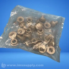 Pack of 12 Steel Dome Carriage Bolts with Serrated Flanged Hex Nu FNFP