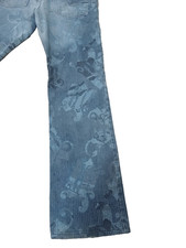 Versace Couture Flared Jeans Mens or Ladies W30 L31  Unique Pattern BE DIFFERENT