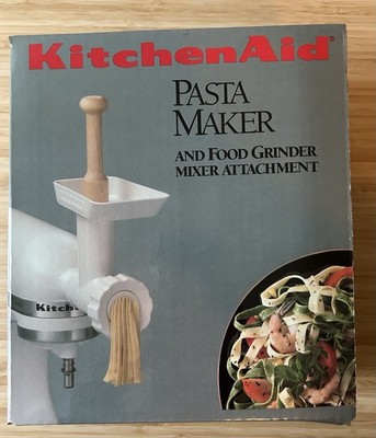 NEW KitchenAid SNFGA Stand Mixer Attachment Pasta Maker/Food Grinder Attachment