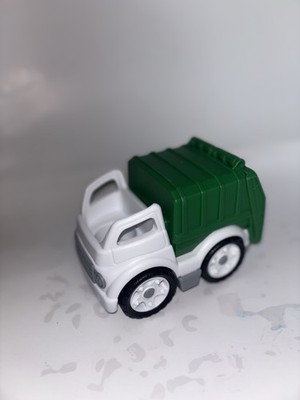 Toy Veichles Firetruck, Dump Truck, And Garbage Truck