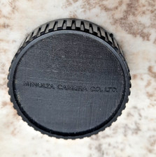 Vintage Minolta Rear Lens Cap SR MC MD Mount Japan OEM Camera Accessory