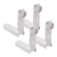 4pcs Non-Slip Gripper Adjustable Fitted Sheet Keepers Sheet Holders for Corners 