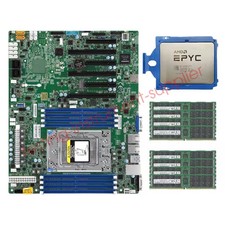 AMD epyc 7551P Supermicro H11SSL-i 64  8 2400T DDR4 ECC REG 512gb combination