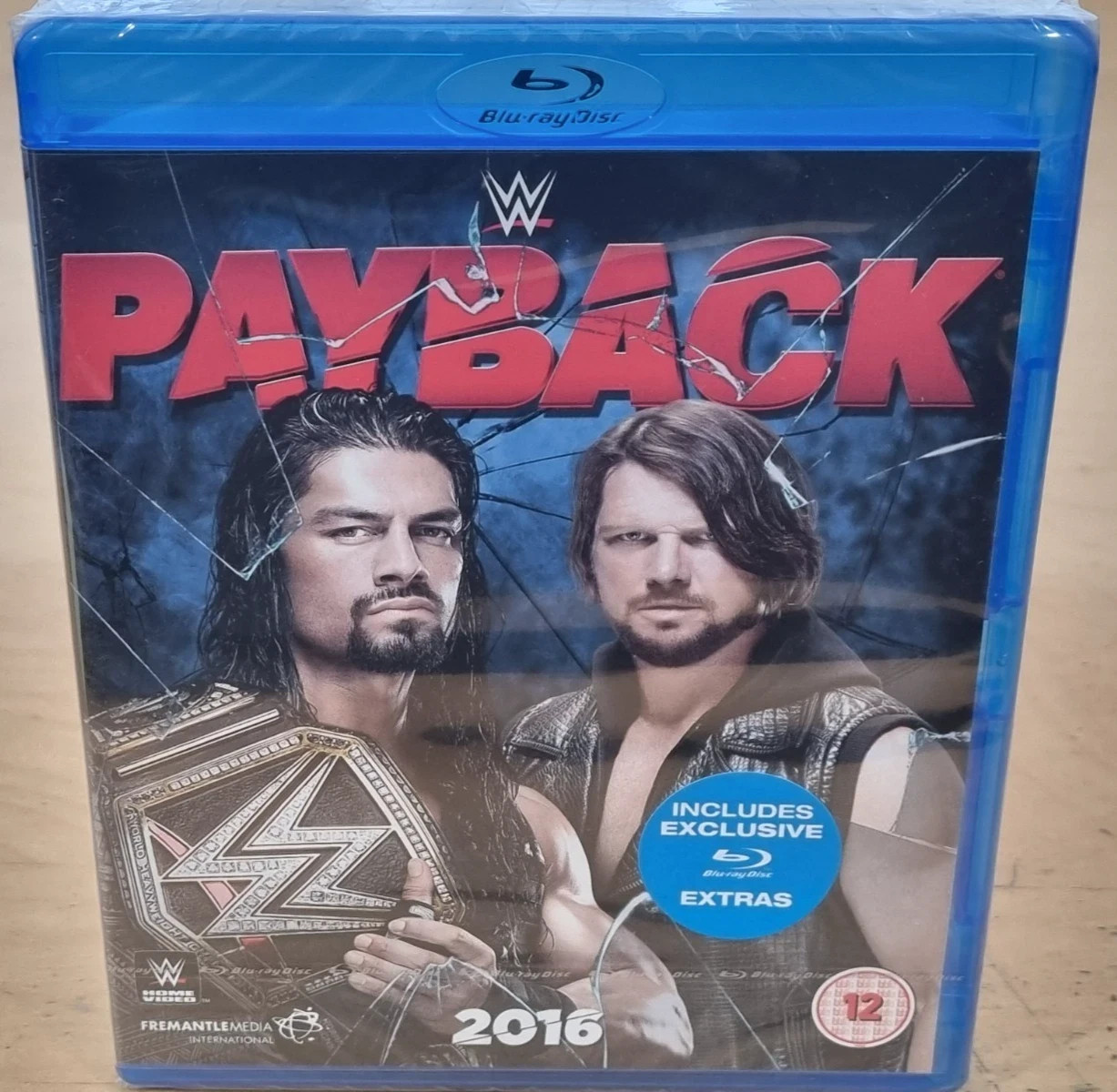 WWE Payback 2016 Blu-Ray PAL New & Sealed Wrestling
