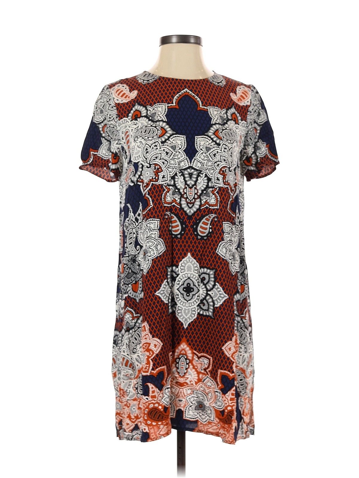 Express Women Brown Casual Dress XS - image 1