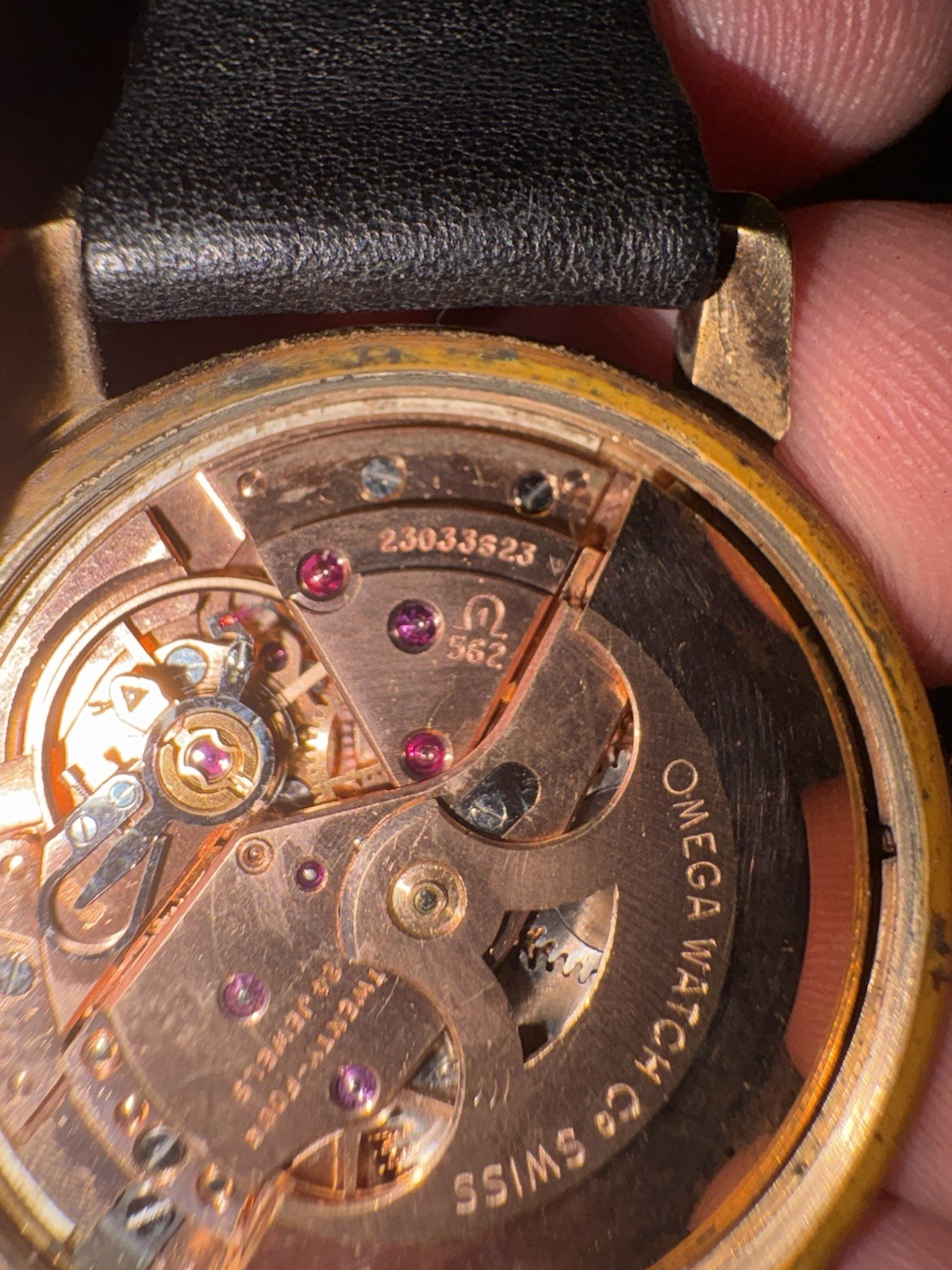 9k 9ct Solid Gold Omega Seamaster