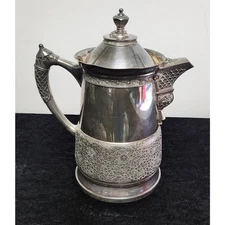 Middletown Plate Co Quadruple Silverplate Pitcher 