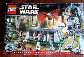 2009 Lego 8038 Star Wars The Battle of Endor Incomplete Set w/ Manuals