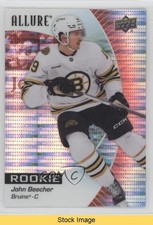 2023-24 Upper Deck Allure Rookies Red Rainbow John Beecher #135 READ z6b