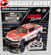 JOSH BERRY 2025 LAS VEGAS FIRST WIN RACED VERSION MOTORCRAFT 1/24 ARC DIECAST