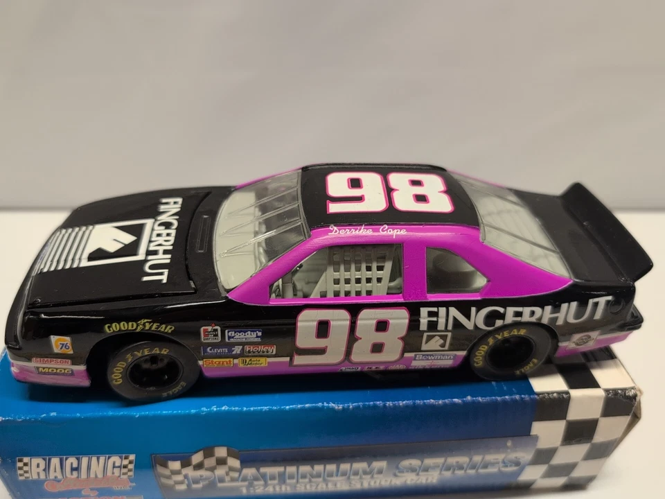 DERRIKE COPE 1994 ACTION #98 FINGERHUT FORD THUNDERBIRD W/ BOX - Image 3 of 4
