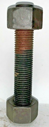 ALL THREAD ROD, B7, 1-1/8"-8 THREAD, 7" LENGTH, (2) 1-1/8"-8 HEAVY HEX NUT, 2H