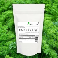 Nutrics® PARSLEY LEAF 250mg x 90 Vegan Capsules 100% Pure