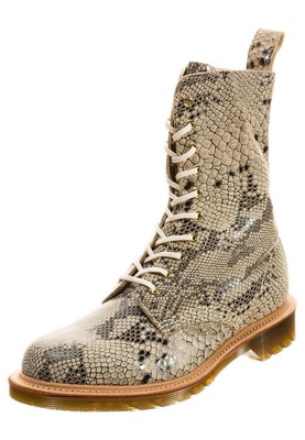 dr martens python black