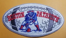 Boston Patriots Embroidered Patch 2x3.75"