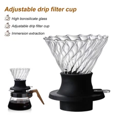 Coffee Dripper Filter Coffee Maker Immersion Hand-Brewed Coffee Drip Filter Cup