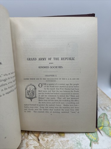 Antique Military Record & With Historic Reference Book for Joseph M Lewis - Imagen 13 de 17
