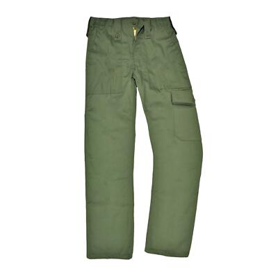 British Army Leggero Combat/da Lavoro Pantaloni L/W Verde E Nero - Foto 5