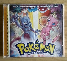 POKÉMON The First Movie CD Soundtrack Music From The Motion Picture