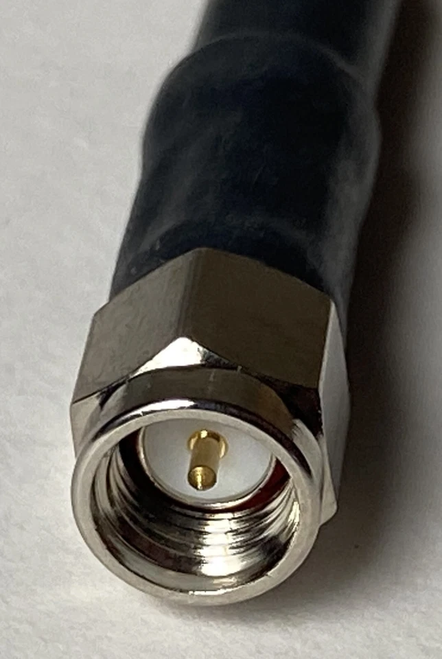 Times Microwave N Male to SMA Male Cable LMR-240-FR (6 Feet) - NOS Gov't Surplus - Image 3 of 4