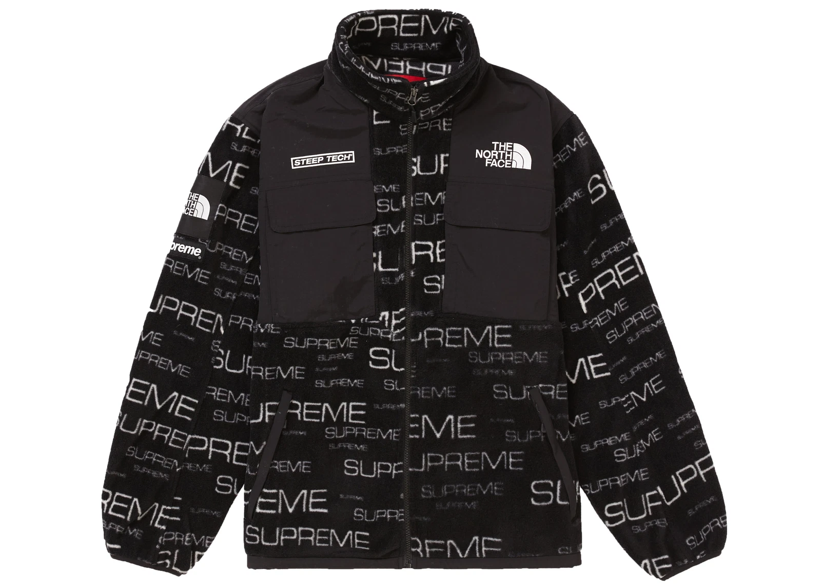 NEUF veste polaire Supreme The North Face TNF Steep Tech noire taille M moyenne FW21