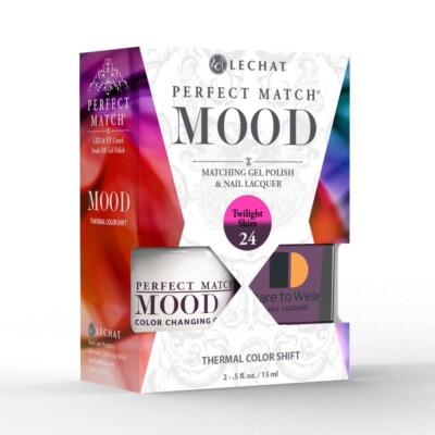 Perfect Match MOOD Changing Color Matching Gel+Lacquer PMMDS24 Twilight Skies