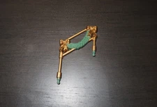 New Bright Holiday Express Musical Train Station LEFT SIDE STAIR RAILING -READ