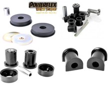 Powerflex PU Buchsen BMW E36 Compact + Z3 9-teiliges Set Sturzkorrektur HA Black