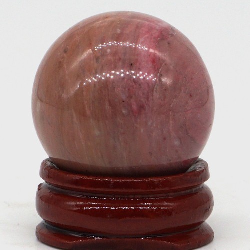 30MM Wholesale Natural Gemstone Sphere Crystal Reiki Healing Globe Ball / Stand - Picture 24 of 84
