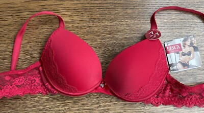 Lisca Bügel-BH NEU 70AA  Softschale m. Push-up Modell Irina in Rot