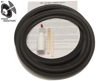 PRO GRADE 12'' SPEAKER FOAM SURROUND REPAIR KIT !!!!